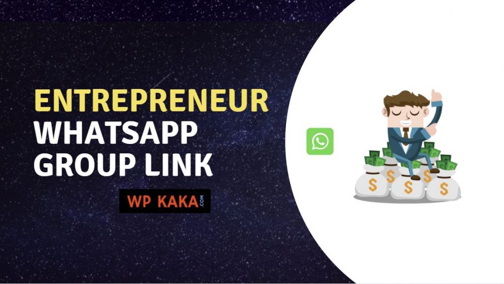 entrepreneur whastapp group links