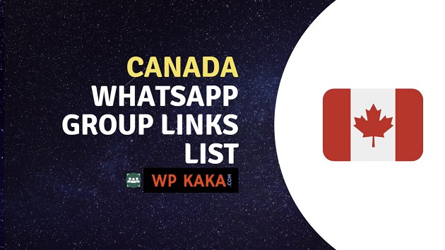 canada whatsapp group links