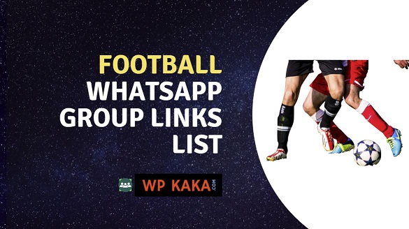 Football WhatsApp group links