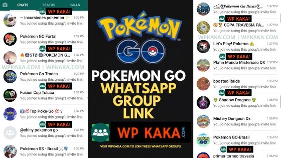 Pokemon Go WhatsApp Group links