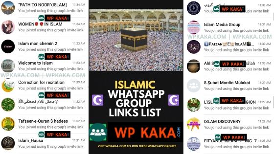 Islamic WhatsApp Group links