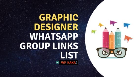 Graphic Designer WhatsApp Group links
