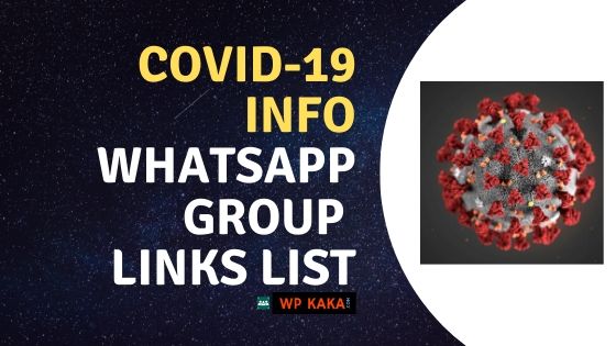 COVID-19 Info WhatsApp Group Links