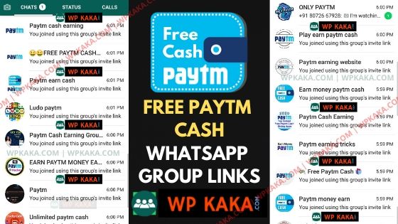 Earn Paytm Cash WhatsApp Group Links