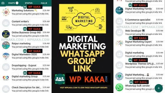 Digital Marketing WhatsApp Group links