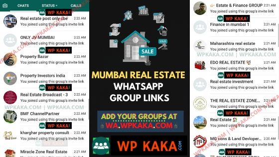 Mumbai Real Estate WhatsApp Group Links 
